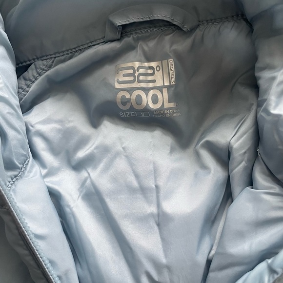 32 Degree light blue zip jacket - Picture 2 of 2